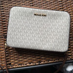 Michael Kors Cream Crossbody Bag